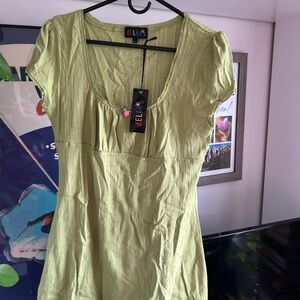 dELiA*s Green Women’s Mini Dress